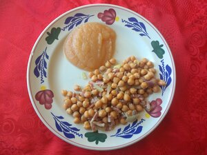 Curry de pois chiches & chou-fleur